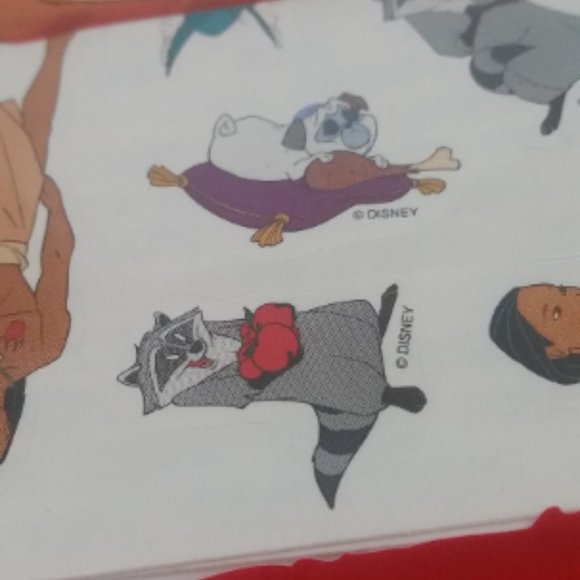 90s Vintage Pocahontas Stickers RARE Disney Pack of 100 - Picture 2 of 6